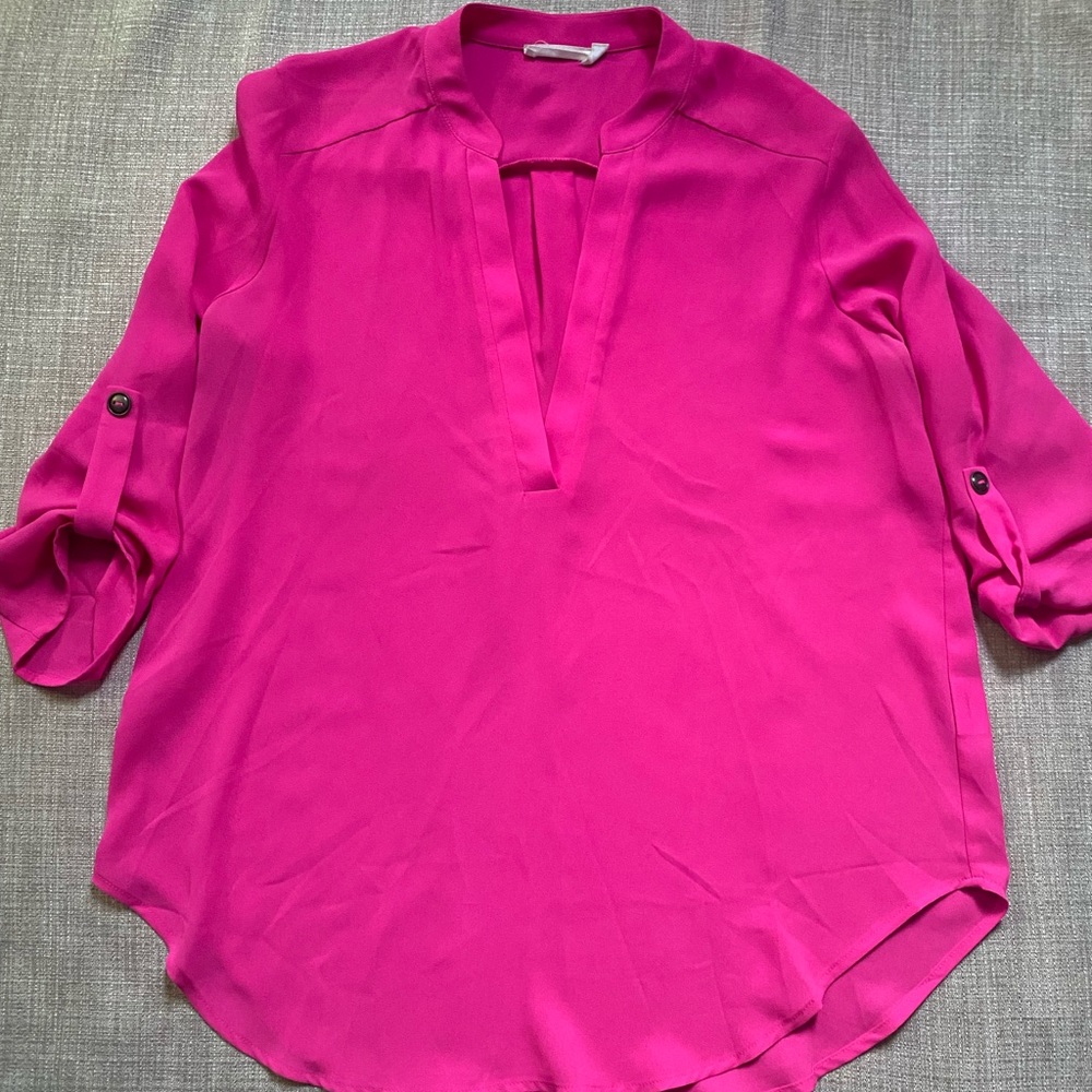 Nordstrom brand, lush 3/4 sleeve blouse